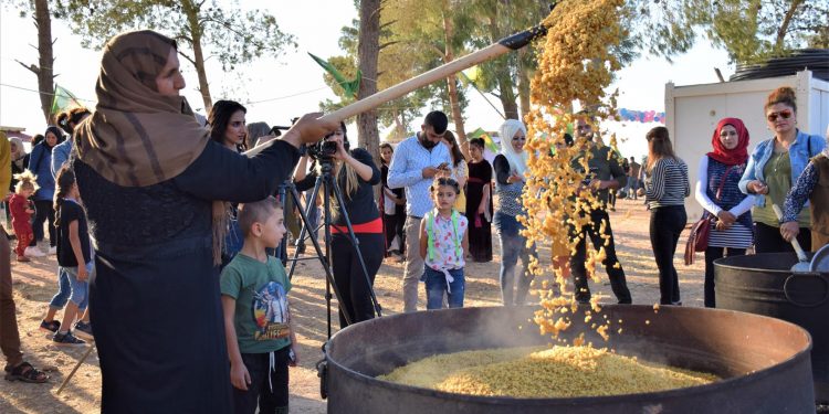 Yekemîn Mihrîcana Genim li Serêkaniyê hate lidar xistin