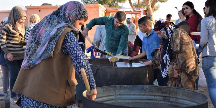 Yekemîn Mihrîcana Genim li Serêkaniyê hate lidar xistin