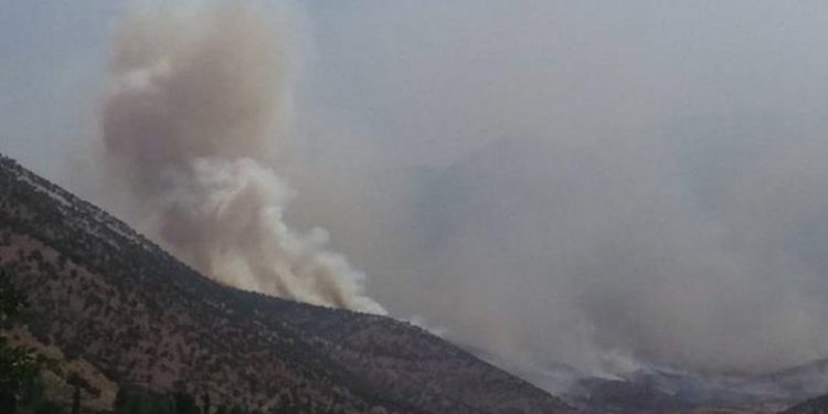Balafirên şer ên dagirkeran herêma Akrê bi dijwarî bombebaran kir