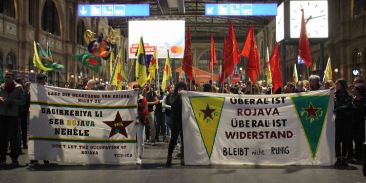 Endamên TCŞ’ê êrîşên dagirkeriyê şermezar kirin