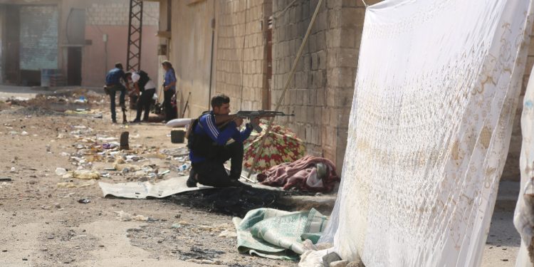 Dagirkeran li gundê Ûmriyê yê girêdayî Serêkaniyê dan, QSD’ê bersiv da