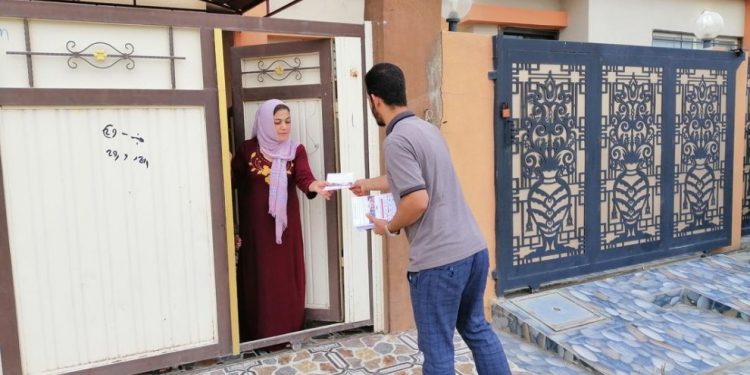 Asayîşa Silêmanî ciwanên ku belavokê boykotê belav dikirin binçav kir!