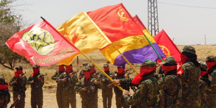 Tabûra Azadiyê ya Entarnasyonalîst: ‘Şoreşa Rojava şevçiraxa berxwedanê ya gelên mezlûm e’