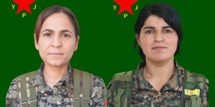 YPJ: Hevrê Zeynep û Nêrgîz bûn Pêşengên Berxwedana Cenga Rojava