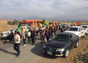 Ji bo şehîd Demhat Agidî û Cemîl Amed merasîma girseyî