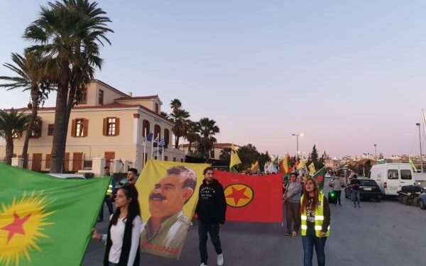 Di pêşengtiya ciwanan de li Lavrîoyê qirkirin û dagirkerî hate protestokirin