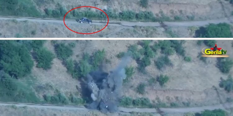 LEZGÎN – Gerîla TV dîmenê çalakiya Şemzînanê weşand