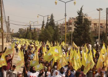 Meşa li dijî dagirkeriyê ya şêniyên Qamişlo û Serêkaniyê: QSD’ê vîna me ye