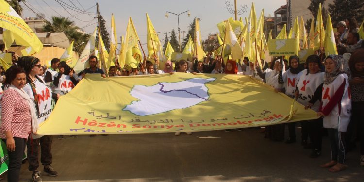 Meşa li dijî dagirkeriyê ya şêniyên Qamişlo û Serêkaniyê: QSD’ê vîna me ye