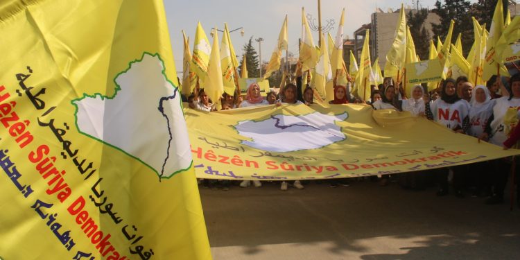 Meşa li dijî dagirkeriyê ya şêniyên Qamişlo û Serêkaniyê: QSD’ê vîna me ye