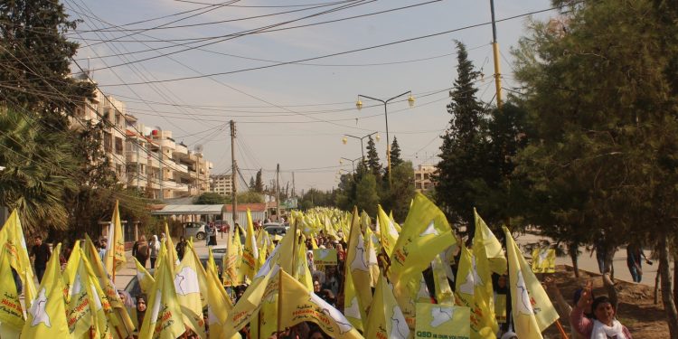 Meşa li dijî dagirkeriyê ya şêniyên Qamişlo û Serêkaniyê: QSD’ê vîna me ye