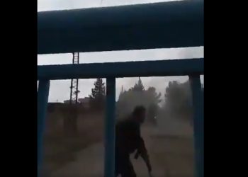 Artêşa tirk a dagirker dewreya Rûsî topbaran kir