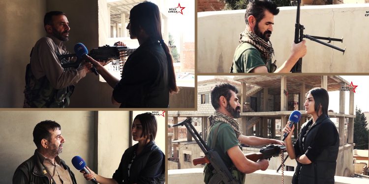 Ciwanên tevlî seferberiyê bûne: ‘Li dijî dagirkeriya tirk em ê Şer bikin!