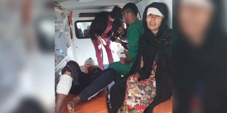 Li gundekî Serêkaniyê mayîna dagirkeran teqiya, 2 sivîl birîndar bûn