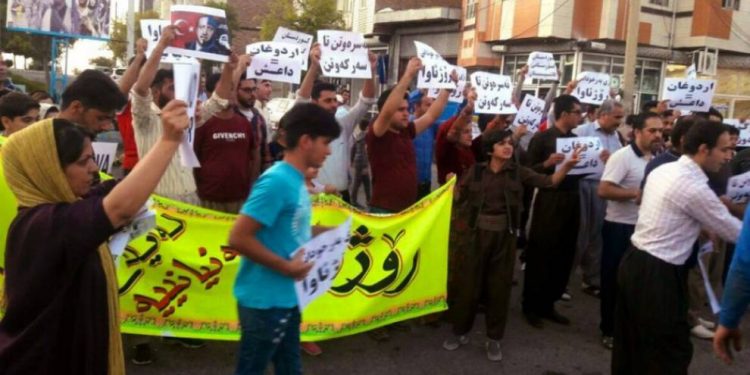 Li Rojhilat gel êrîşên li dijî Rojava şermezar kirin