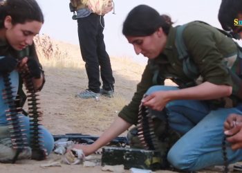 Dîmenên ji kêliyên berxwedana Şervanan li gundê Tewila