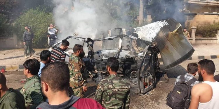 Li Qamişlo teqînek rû da: Yek kes birîndar bû