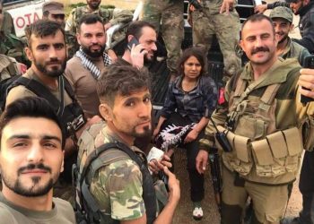 Çîçek Kobanê ku çeteyên dagirker ew dilgirtin li Miduriyeta polisan a Rihayê ye