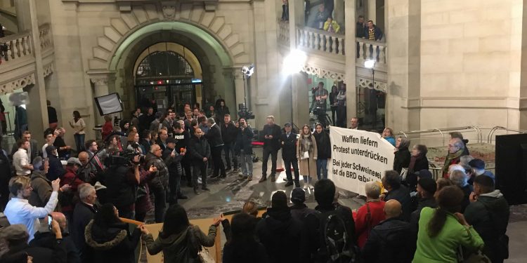 Li şaredariya Hannoverê çalakî ji bo Rojava