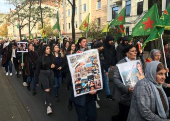 Li Hannoverê ji bo piştgiriya Rojava çalakî