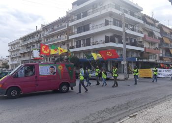 Ciwanan li dijî komploya 9’ê Cotmehê dest bi meşa dirêj kirin