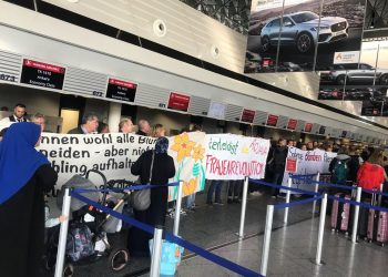 Li balafirgeha Frankfurtê astengkirina “Turkish Airlines”
