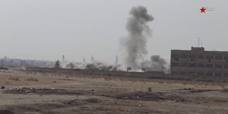 Dewleta Tirk a dagirker agirbestê binpê dike, balafir Serêkaniyê bombebaran dike