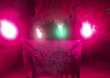 Welatiyên Wanê meşa “Rojava wê ji bo faşîzmê bibe goristan” lidar xist