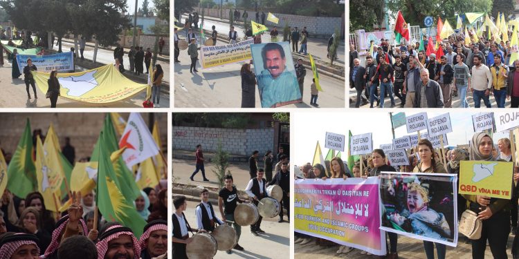 Welatiyên Dirbêsiyê, Til Temir, û Hesekê ji bo ‘Roja Cîhanê ya Rojava’ li qadan bûn