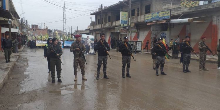 Li herêma Cizîrê “Roja Cîhanê ya Rojava” ji aliyê hezaran ve bi coş hate pêşwazî kirin