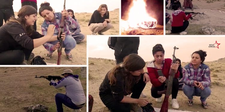 Ji Ciwanên Dêrikê li dijî êrîşên dagirker perwerdeya xweparastinê