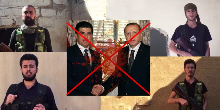 Ciwanên Başûr ên di çeperên şer de bersiv da Neçirvan: Daxwaza Tirkiyê tunekirina Kurda ye