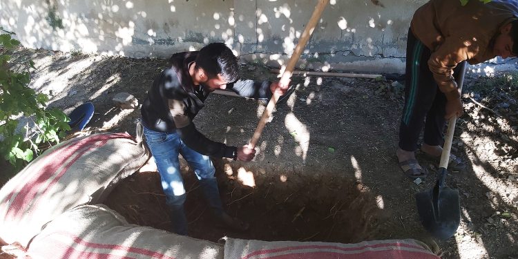 Xebatê kolandina kozikan li bajarê Til Temirê didome