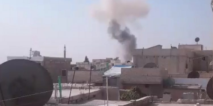 Li Girê Spî erebeyek bombebarkirî teqiya