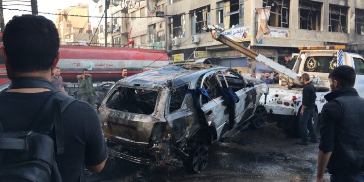 Du erebeyên bombebarkirî li bajarê Qamişlo hatin teqandin