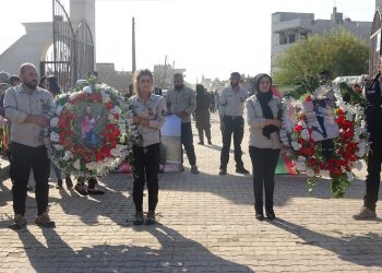 Şehîdên Berxwedana Cenga Rojava û şehîdên teqînên Qamişlo hatin oxirkirin