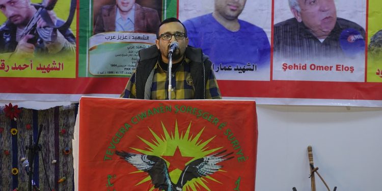 Ciwanên Reqayê çalakiyek hunerî girêdayî Berxwedana Rûmetê li dar xist