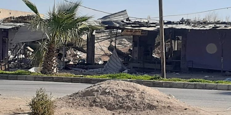 Li Serêkaniyê mayîna çeteyan bi çeteyan ve teqiya