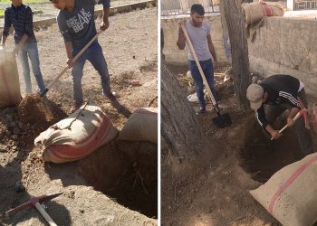 Ciwanên Şoreşger nava bajarê Til Temirê mewizyan dikolin