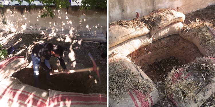 Xebatê kolandina kozikan li bajarê Til Temirê didome