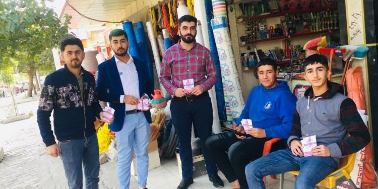 Asayîşa PDK’ê 5 ciwanên ku belavokê boykotê belav dikirin binçavkirin