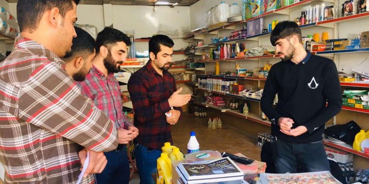 Asayîşa PDK’ê 5 ciwanên ku belavokê boykotê belav dikirin binçavkirin