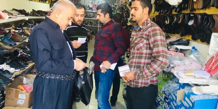 Asayîşa PDK’ê 5 ciwanên ku belavokê boykotê belav dikirin binçavkirin