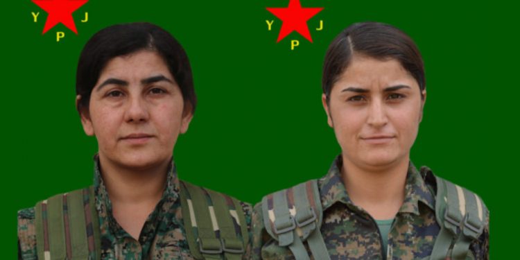 YPJ: Ronahî û Sara bûn sembola ruhê welatparêzî û dilpakiya hevrêtiyê