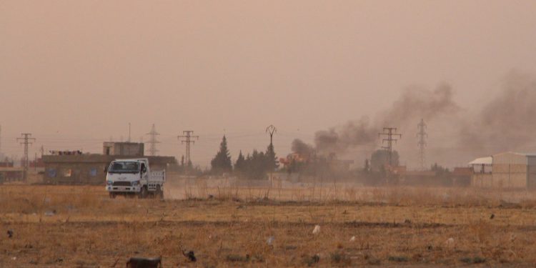 Dewleta tirk a dagirker bombeyan li gundên Til Temir û Serêkaniyê dibarîne