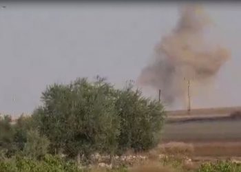 Dewleta Tirk a dagirker bombe li derdorî kampa Eyn Îsa barand