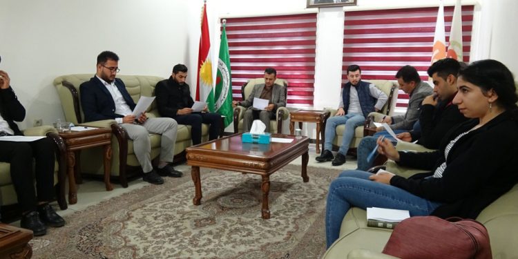 Rêxistinên ciwanên 4 perçeyên Kurdistanê Tevna Hevbeş ava kir