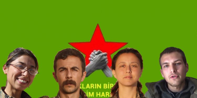 HBDH’ê çar şoreşgerên ku li Rojava şehîd ketin bi bîr anî
