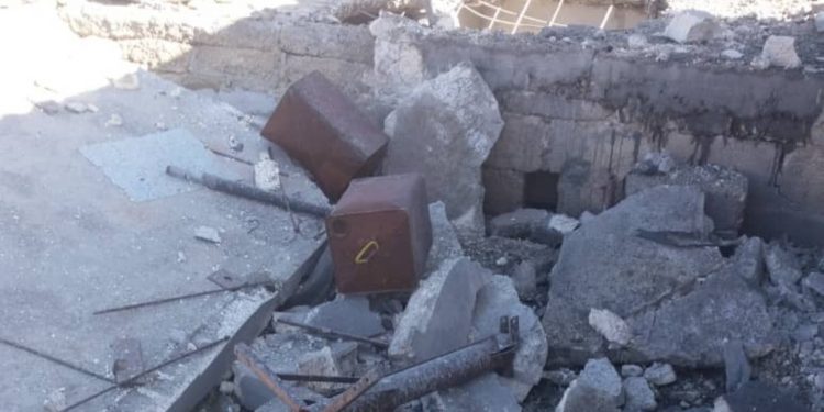 Artêşa Tirk a dagirker navçeya Til Rifat topbaran kir