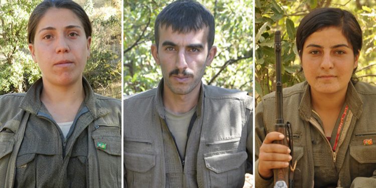 HPG’ê sê gerîllayên li Garê şehîd bûbûn bi bîr anî